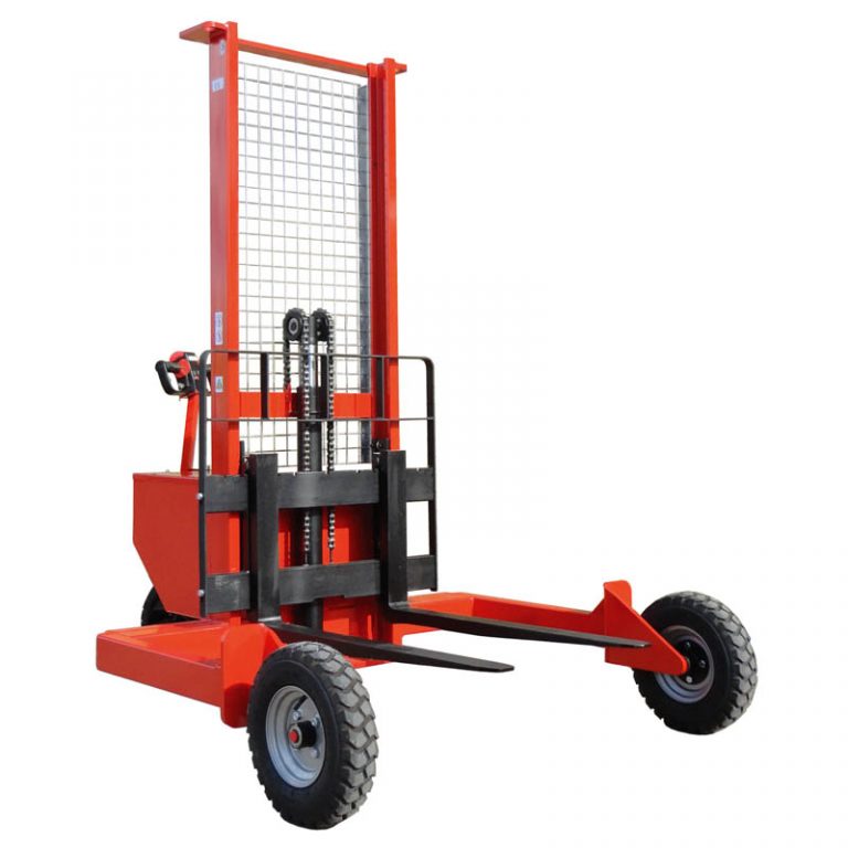 1 Ton Electric Rough Terrain Pallet Stacker LiftMate