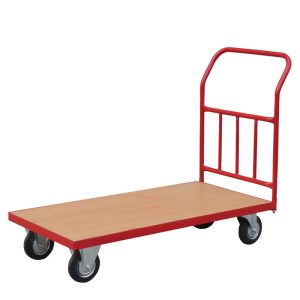541 platform trolley with rubber wheels