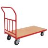 541 platform trolley with rubber wheels