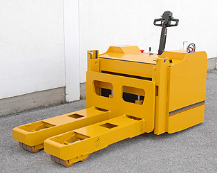 10t heavy duty powered pallet truck