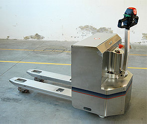 powered stainless steel pallet truck 02