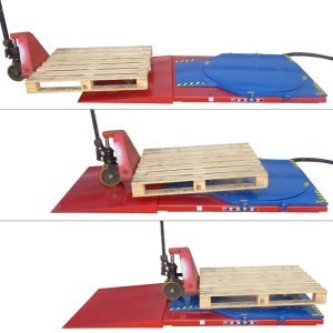 Low Profile Scissor Table with Ramp (HY1001) - LiftMate