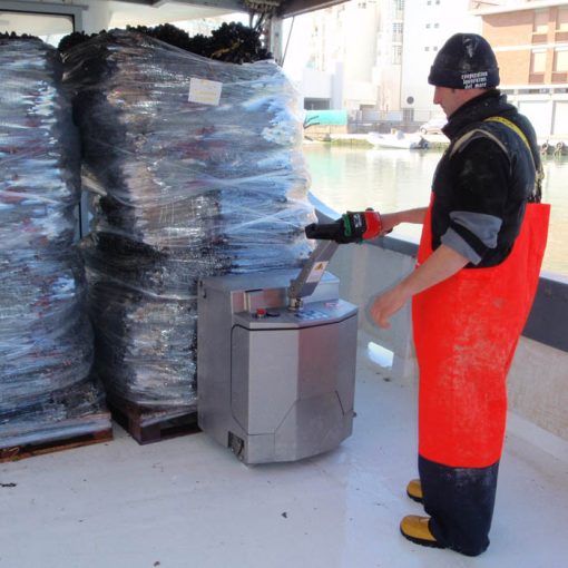 stainless-steel-powered-pallet-truck-s16-120-demo