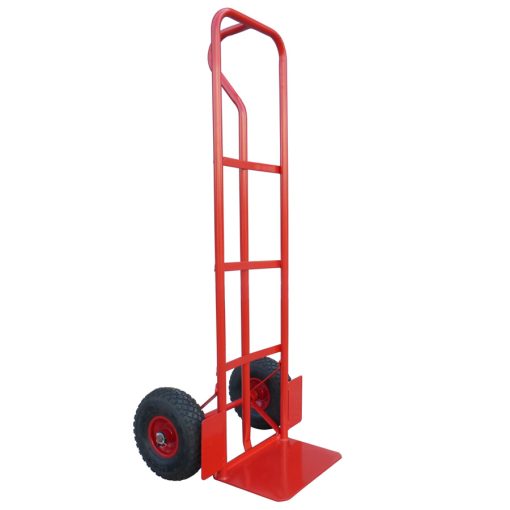 p-shaped-handle-sack-truck-with-pneumatic-wheels
