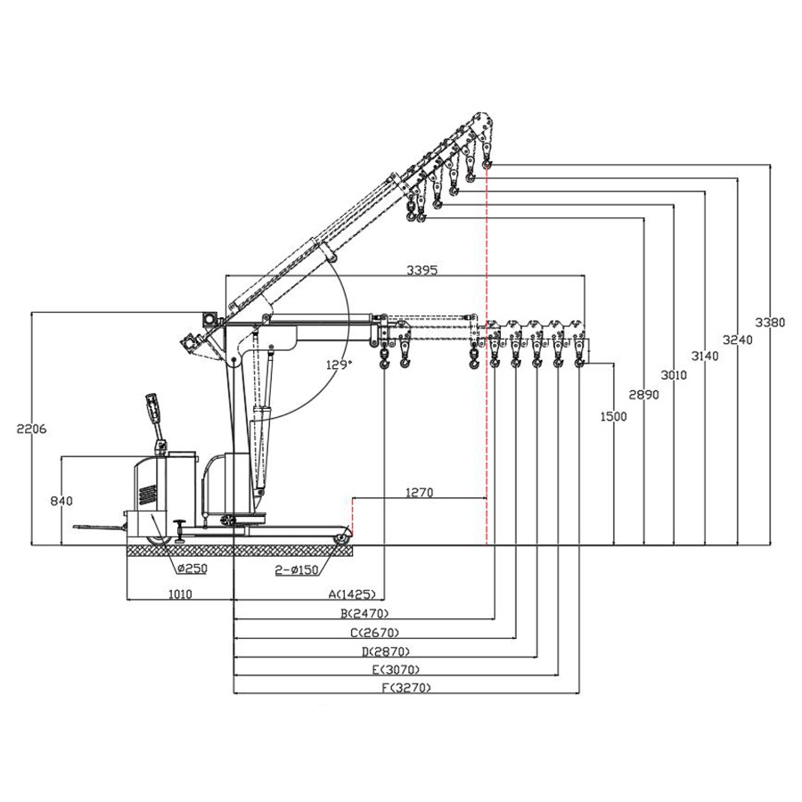 powered-crane-1000kg-capacity-drawing-b