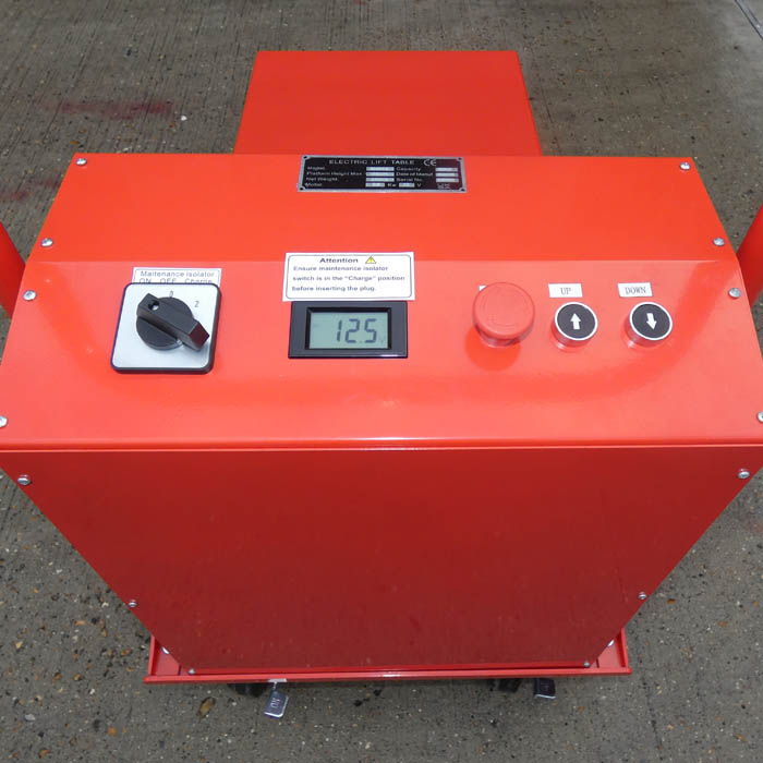 double-mobile-scissor-lift-table-450kg-capacity-scl450de-controls