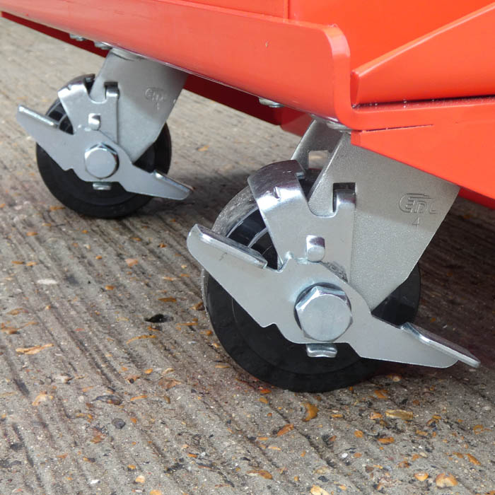 double-mobile-scissor-lift-table-450kg-capacity-scl450de-wheels